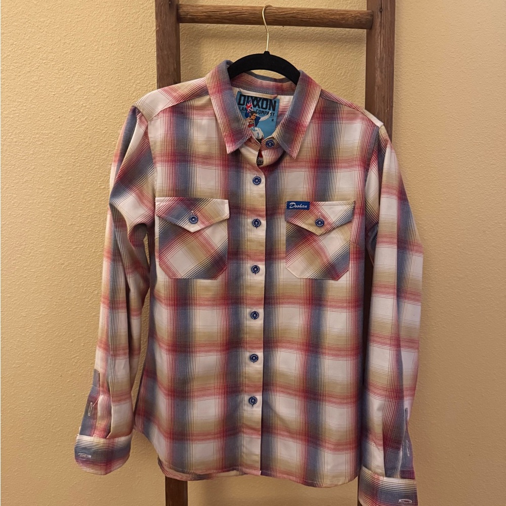 DIXXON The Doohan Flannel Plaid Button-Up Shirt